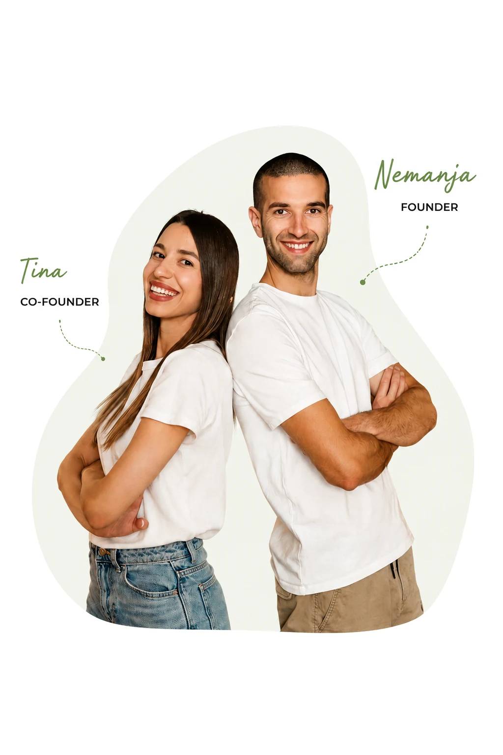 Tina i Nemanja iz Fragolina tima