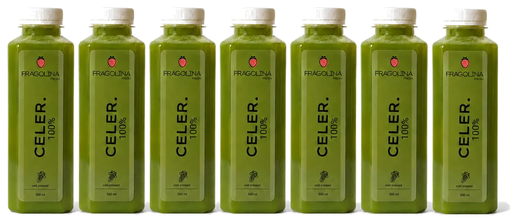 7 flašica celera