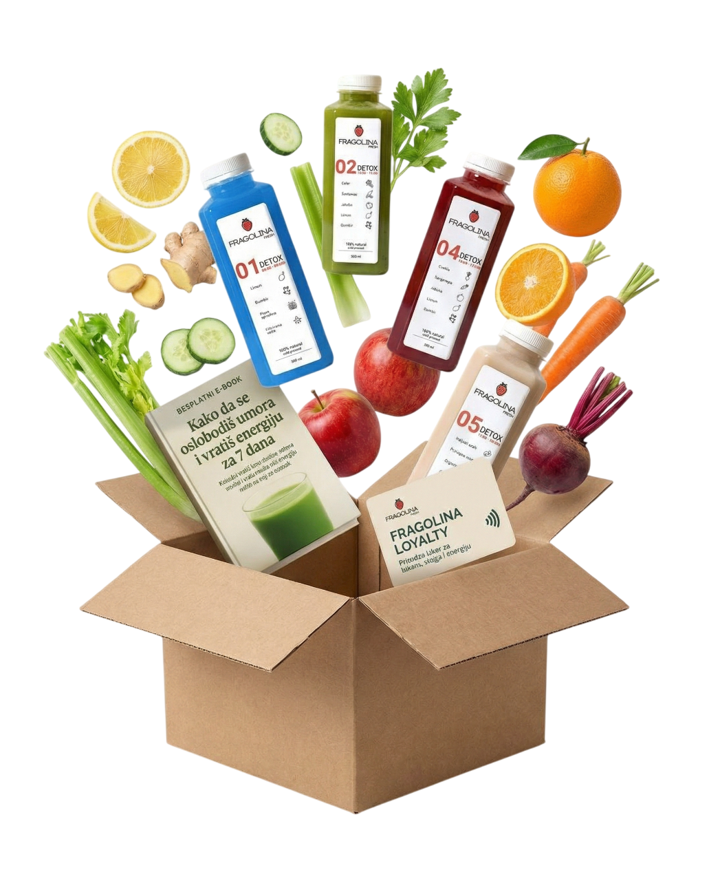 Fragolina trodnevni detox paket